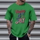 thumbnail image 1 of Tops para hombre, blusas y camisas de cuello redondo y manga corta para hombre, tops casuales de cuello redondo y manga corta con estampados especiales para hombre., 1 of 5