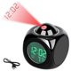 thumbnail image 1 of Projection Electronic Clock English Clock, Projection Clock Black, 1 of 5