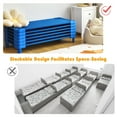 thumbnail image 5 of Infans Pack of 6 Kids Stackable Naptime Cot 52" L x 23" W Daycare Rest Mat, 5 of 7