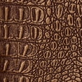 thumbnail image 4 of Gator Faux Leather, Soft Textured Crocodile Vinyl Fabric, Alligator Skin Embossed Upholstery And DIY Craft Pleather Sheets – Cut Continuously By The Yard (Copper Metallic), 4 of 8