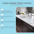 thumbnail image 5 of RAGUPEL Home Ceramic Coating Spray - Shine,Seal & Protect Kitchen & Bath Surfaces - High Shine - Repels Stains & Grime Effortlessly - Use on Stainless Steel,Sinks,Countertops,Glass & More, 5 of 6