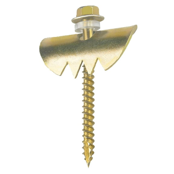 50PCS 2 Inch Fence Fastener Nails Galvanized Stainless Steel Staple for Wire Mesh and Woven Fencing