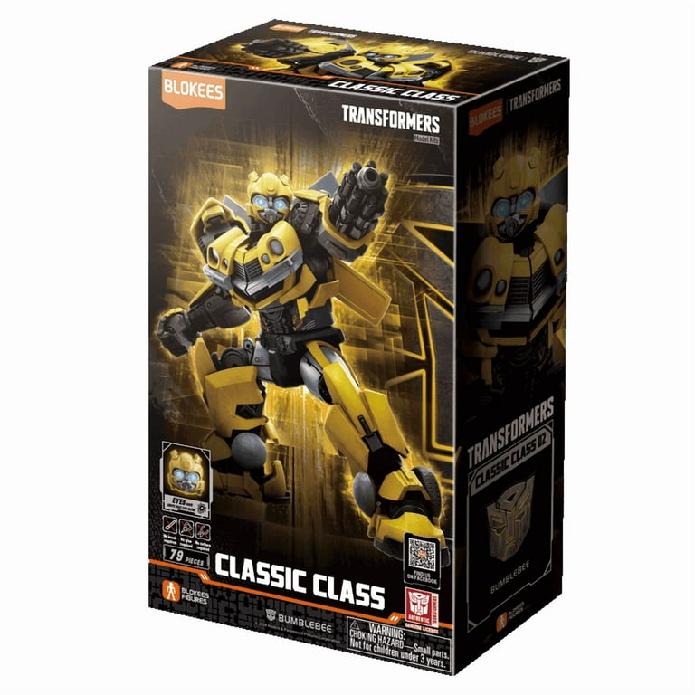 Blokees Transformers Classic Bumblebee Action Figure Toy with 20