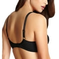 thumbnail image 2 of Panache Ana Lace Plunge Underwire Bra (9396),34H,Black, 2 of 8