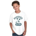 thumbnail image 5 of Popeye Body Builder Gym Workout Cool Crewneck T Shirts Boy Girl Teen Brisco Brands X, 5 of 6