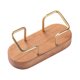 thumbnail image 5 of Soporte de madera para tarjetas de visita, marco de escritorio, estante de almacenamiento, soporte para tarjetas de nombre B Cola tarjetero, 5 of 8
