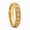 Gold1, variant on 14K Gold Plated Men's Ring, Vintage Milgrain Band with Sparking Cubic Zirconia, Minimalist Luxury Wedding,Size#10