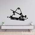 thumbnail image 4 of Handmadetneonsign Billiards Metal Wall Art Light, Billiards Player Metal Sign Wall Decor, Pool Hall Metal Decor 61520, 4 of 5