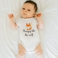 thumbnail image 2 of Hungry Wolf Onesie - Cute Wolf Onesie - Hungry Like The Wolf Baby Onesie - Woodland Animal Onesie - Funny Baby Clothes, 2 of 5