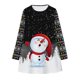 thumbnail image 1 of Navidad ni?os ni?as túnica vestido ni?os Navidad Santa mu?eco de nieve vestidos ShuxiuWang 8390606638335, 1 of 1