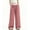Red, variant on Girls Retro Plaid Drawstring Wide Leg Pants, Casual Trousers with Pockets for 5-15 Years Old, Stylish for Summer & Casual Looks Red 14 Years