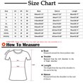 thumbnail image 2 of Winter Savings Clearance! EINCcm Womens Tops Plus Size 3/4 Sleeve O Neck Ruffle Casual Loose Plain T-Shirts, Summer Fall Womens Basic Tunic Tops Pullover Blouses Tees Shirts, 2 of 4