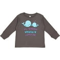 thumbnail image 3 of Inktastic My Daddy Whale-y Loves Me Boys or Girls Long Sleeve Toddler T-Shirt, 3 of 5