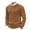 Brown, variant on Men Round Neck Knitted Sweater Slim Fit Long Sleeve Floral Pattern T Shirt Men's Loose Fit Shirts