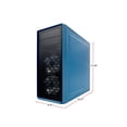 thumbnail image 4 of Fractal Design Focus G ATX Mid Tower Computer Case - Petrol Blue, 4 of 19