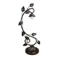 thumbnail image 3 of CHLOE Lighting ADIA Victorian Tiffany-Syle Dark Bronze 1 Light Accent Table Lamp 8" Wide, 3 of 5