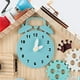 thumbnail image 4 of 2 Uds., Reloj De Madera Para , Juguete, Tablero Ocupado, Accesorios De Bricolaje, Material Para CUTICAT tablero ocupado, 4 of 6