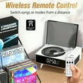 thumbnail image 2 of ST-CARE Rechargeable Vintage Portable CD Player with Bluetooth for Home, White, 2 of 7