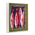 thumbnail image 2 of Stupell Industries Contemporary Red Fish on a Platter White Framed Giclee Art, 11 x 14, by Rachel Nerney, 2 of 8