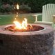 thumbnail image 2 of Yeshouse bandeja redonda empotrable para fogata, acero inoxidable, compatible con propano y gas natural, kit de encendido por chispa, 48,000 BTU, ideal chimeneas interiores y exteriores, 2 of 7