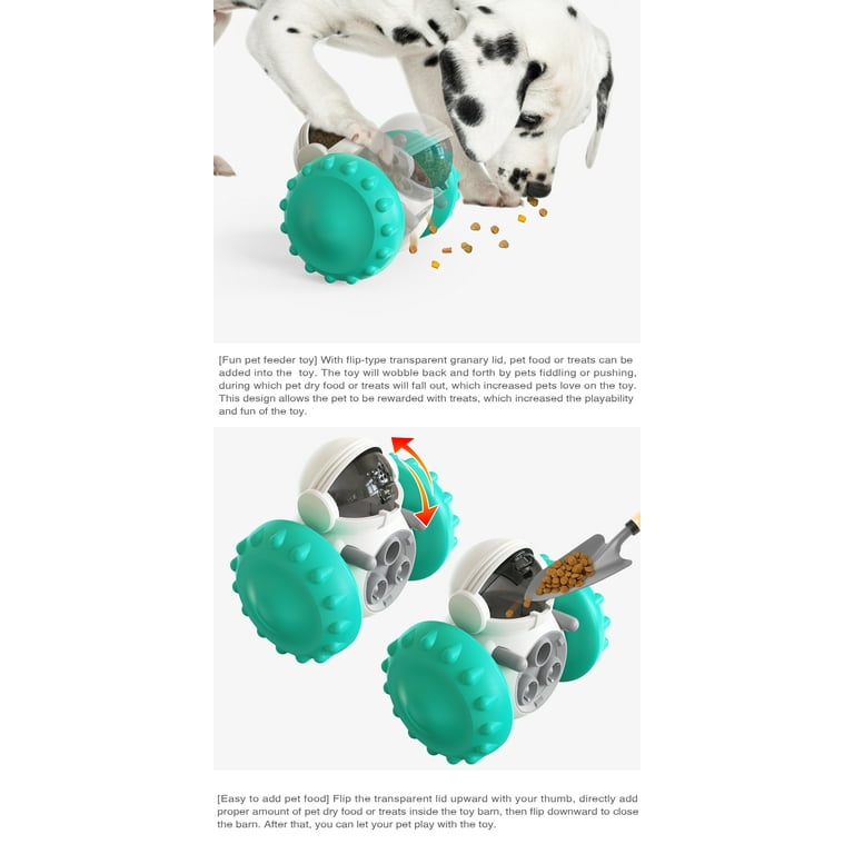 Dog Treat Ball IQ Training Treat Dispensing Dog Toys Interactive