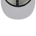 thumbnail image 5 of Men's New Era  White Milwaukee Bucks Throwback Satin 59FIFTY Fitted Hat, 5 of 5