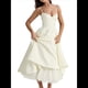 thumbnail image 3 of Vestidos de Invitada de Boda para Mujer, con Tirantes Finos, Corsé, para Fiesta de , con Encaje Floral, Vestidos Largos de Fiesta Crema M, 3 of 9