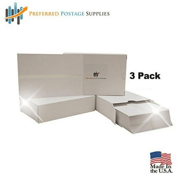 Preferred Postage Supplies (USPS Approved) (3-Pack) Box of 300 Double Postage Meter Tapes 5.5 x 3.5 w/Perf Compares to Pitney Bowes 612-0, 612-7, 612-9 & 620-9 Postage Meter Tape 05204 2 labels/Sheet