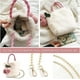 thumbnail image 2 of Women Tote Bag With Chain - Soft Plush Shoulder Bag Cute Crossbody Bag And Cherry Pendant For Girls Womens, 2 of 5