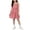 Red, variant on Ashirexll Dresses for Girls Fashion Sleeveless Solid Color Round Neck Summer Casual A-Line Skirt Dress for Preteen Kids