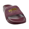 thumbnail image 2 of Puma Leadcat Suede Men's Slides Vineyard Wine/Puma Team Gold 365758-13, 2 of 6