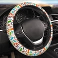 thumbnail image 4 of Cauagu Animals Print Car Steering Wheel Cover - Universal Car Accessory for Diverse Cars for Steering Wheel with a Diameter of 14.5"-15", 4 of 7