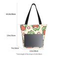 thumbnail image 3 of Honeii Frog Hold Strawberry Print Women Top Handle Satchel Handbags,Fashion Handbag,Messenger Tote Bag Purse for Women,Shoulder Bag Handbag for Travel, Work, 3 of 6