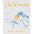 thumbnail image 2 of Americana Collection California State Of Mind White Large T-Shirt, 2 of 3