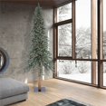 thumbnail image 2 of Vickerman B907396LED Natural Bark Dura-Lit Alpine Tree with Warm White LED Lights - 9 ft. x 56 in., 2 of 3