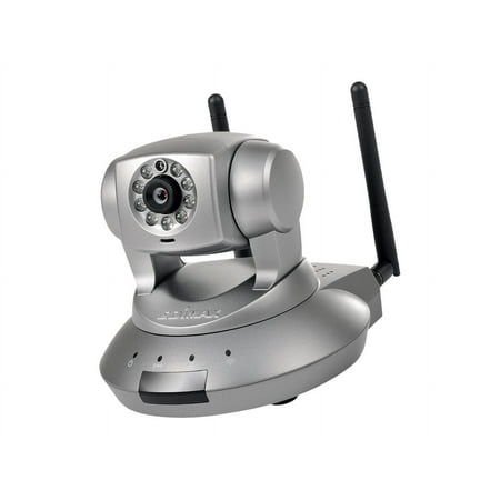Edimax IC-7110W - Network surveillance camera - pan / tilt - color (Day&Night) - 1.3 MP - audio - wireless - Wi-Fi - LAN 10/100 - MPEG-4, AVI, MJPEG, H.264 - DC 12 V