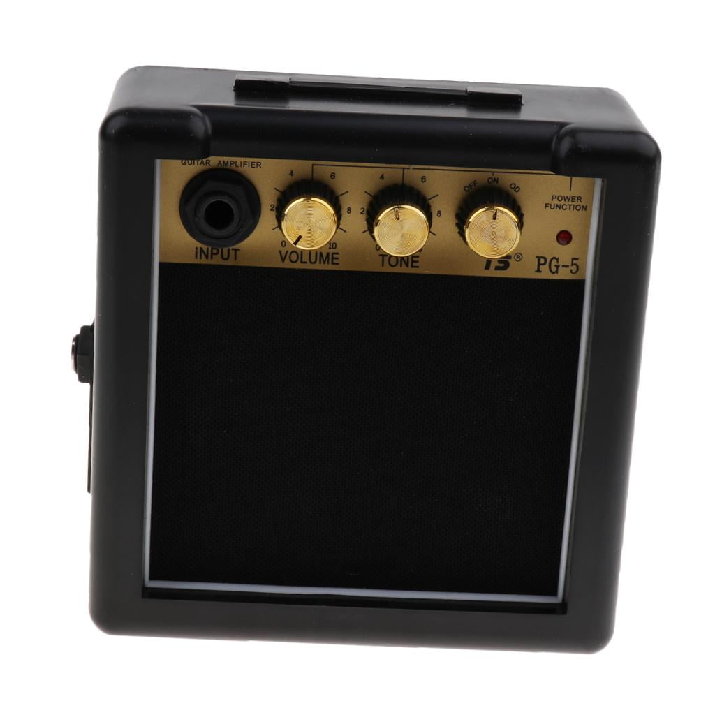 LeeQinersw Guitar Amplifier Mini Amp Portable Amplifier For Electric Guitar, 5W, Battery