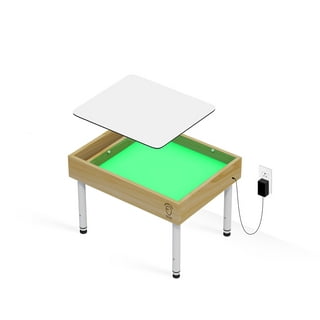 la-belle-vie Light Table for Kids | Light Table Manipulatives | Preschool  Light Table | Sand Painting Light Box | Light Table for Kids Sensory |  Light