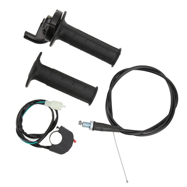 Empuñadura De Acelerador De 7/8 Pulgadas, Interruptor De Encendido Y Apagado Práctico Y Confiable Para Mini Bicicleta ATV De 50 Cc, 125 Cc, 110 Cc, 150 Cc, 250 Cc ANGGREK Throttle Hand Grip