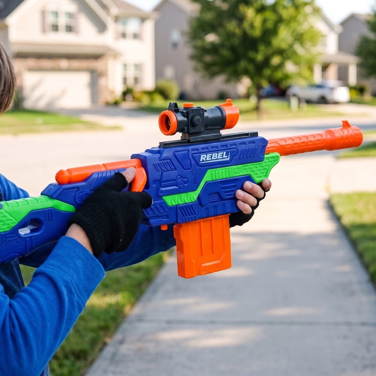Adventure Force Rebel Foam Dart Blaster with Detachable Scope photo 2