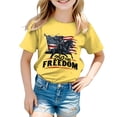 thumbnail image 5 of mgoYE 250th Anniversary USA Shirt Long Sleeve 250th US Shirt 250 Year Birthday Independence Shirts for Boys Girls United States 250 Years Since 1776 2026 V Neck Tshirt(Yellow,2-3 Years), 5 of 5