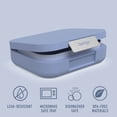 thumbnail image 3 of Bentgo® Modern Bento-Style Lunch Box for Adults, Teens, and Larger Appetites; BPA-Free , Leak-Resistant, Dishwasher/Microwave Safe - Dusk Blue, 3 of 8