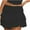 Black, variant on Summer Saving! Ashirexll Mini Skirts for Women Summer Skirts Women's Solid Color Tiered Lace Mini Skirt Young Ladies Pleated Skirt