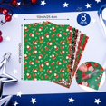 thumbnail image 3 of 8 láminas de vinilo Chinco de 30 x 25 cm para Navidad, transferencia de calor, bricolaje, 3 of 7