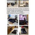 thumbnail image 6 of Adjustable TV Safety Straps, No-Drill Anti-Tip Furniture Anchors for Baby Proofing, Fl pwm25, 6 of 6