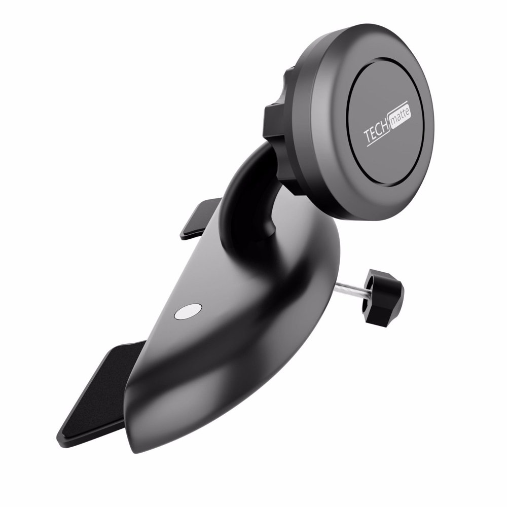 TechMatte MagGrip CD Slot Car Mount Holder (Black) Walmart
