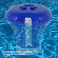 thumbnail image 3 of Muyoka Dispensador de cloro flotante con termómetro, gran capacidad para piscina, dispensador de tabletas químicas flotantes, herramienta de limpieza de piscinas, flotador químico para piscinas, spas, Muyoka Hogar, 3 of 7