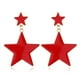 thumbnail image 1 of Minnieouse 2 uds pendientes de gota de estrella con doble abalorio joyería para mujer moda grande divertido declaración geométrica regalos de Type1 NO1, 1 of 6