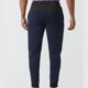 thumbnail image 5 of Puntoco Pantalones deportivos de color liso con cordón y pierna recta para hombre, 5 of 5
