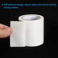 thumbnail image 4 of Unique Bargains Leather Repair Tape 2.2'X30', Self Adhesive Realistic Leather Textured Patch, White, 4 of 5